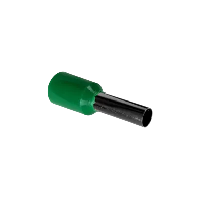 Verde 2,5mm2 8/15mm 100-unids AWG14 Ferrules Terminal Aislado Crimpeab 1