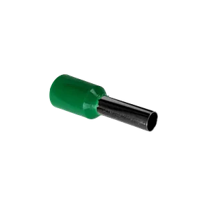 Verde 2,5mm2 8/15mm 100-unids AWG14 Ferrules Terminal Aislado Crimpeab