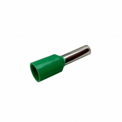 Verde 2,5mm2 8/15mm 100-unids AWG14 Ferrules Terminal Aislado Crimpeab 2