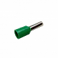 Verde 2,5mm2 8/15mm 100-unids AWG14 Ferrules Terminal Aislado Crimpeab - Miniatura 2