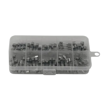 CAJA 100-unids. 0,2A-20A 5x20mm 250V Fusible Rapido Cilindrico Vidrio 4