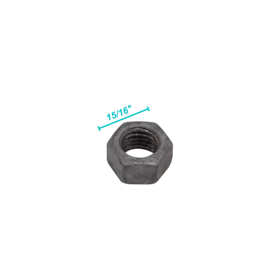 5/8 x 8pulg Perno Ojo con 2-Tuercas Hexagonales-15/16 2-Placas-6x6cm 4