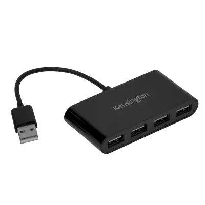 KENSINGTON Hub 4-USB2.0 no permite fuente de poder cable-10cm K39120WW 1