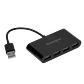 KENSINGTON Hub 4-USB2.0 no permite fuente de poder cable-10cm K39120WW - Miniatura 1