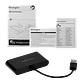 KENSINGTON Hub 4-USB2.0 no permite fuente de poder cable-10cm K39120WW - Miniatura 4