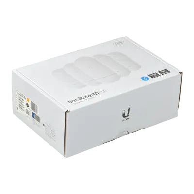Enlace PTP UBIQUITI 5-unids 5GHz 13dBi 1-1000-RJ45 req-PoE24V 2x2 CPE/AP NS-5ACL 6