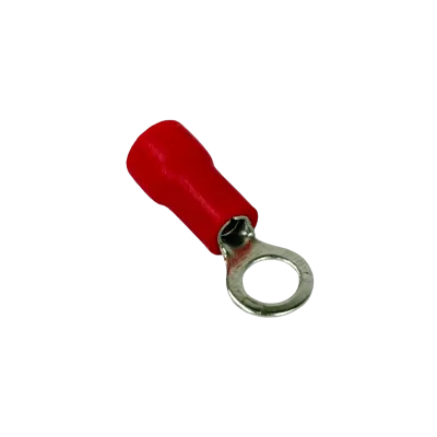 Ojo-4,3mm 0,5-1,5mm2-Cable 100-unids. Conector Rojo Aislado PVC 1