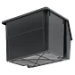 WENCO Frontal Ferretero Apilable Gris 40x45cm 34cm-Altura PP - Miniatura 4