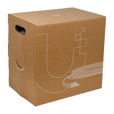 UBIQUITI UTP Cat6 Interior Blanco 305mt 23AWG 10Gbps CMR Caja Cable 3