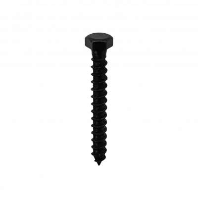 Tornillo Tirafondo 3/16 X 1.1/2-pulgadas Negro 603048001 100-unids.  1