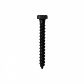 Tornillo Tirafondo 3/16 X 1.1/2-pulgadas Negro 603048001 100-unids.  - Miniatura 2