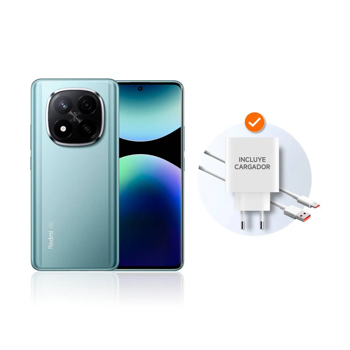 Smartphone Xiaomi Redmi Note 14 Pro+ 5G, RAM 8GB, Almacenamiento 256GB, Frost blue 1