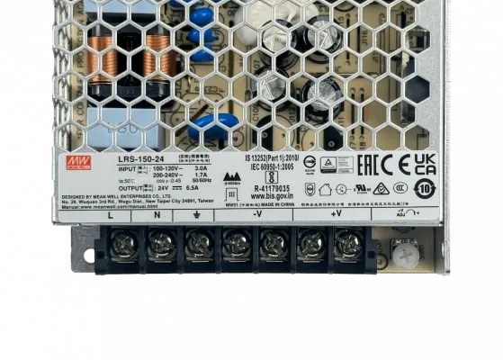 MEANWELL 156W 24V 6,5A Open-Frame Fuente-Poder 100-240VAC 4
