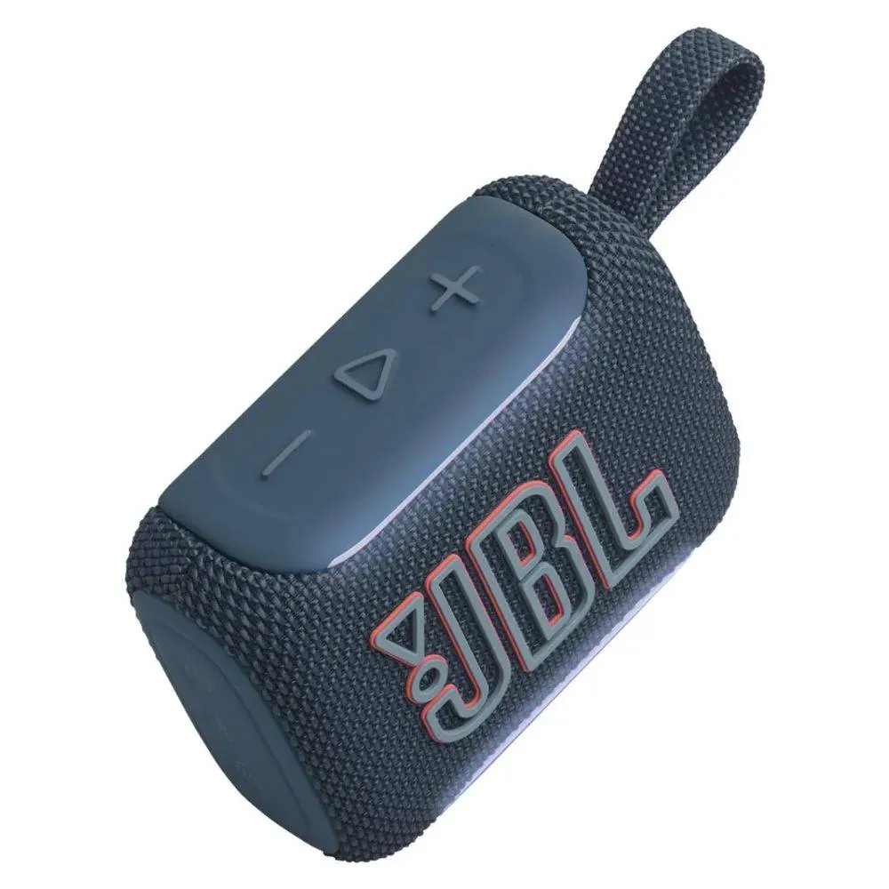 Parlante portatil JBL Go 5 Bluetooh 6.0, Hasta 10 horas, Potencia 4.8W RMS, Resistente al agua, Azul 3