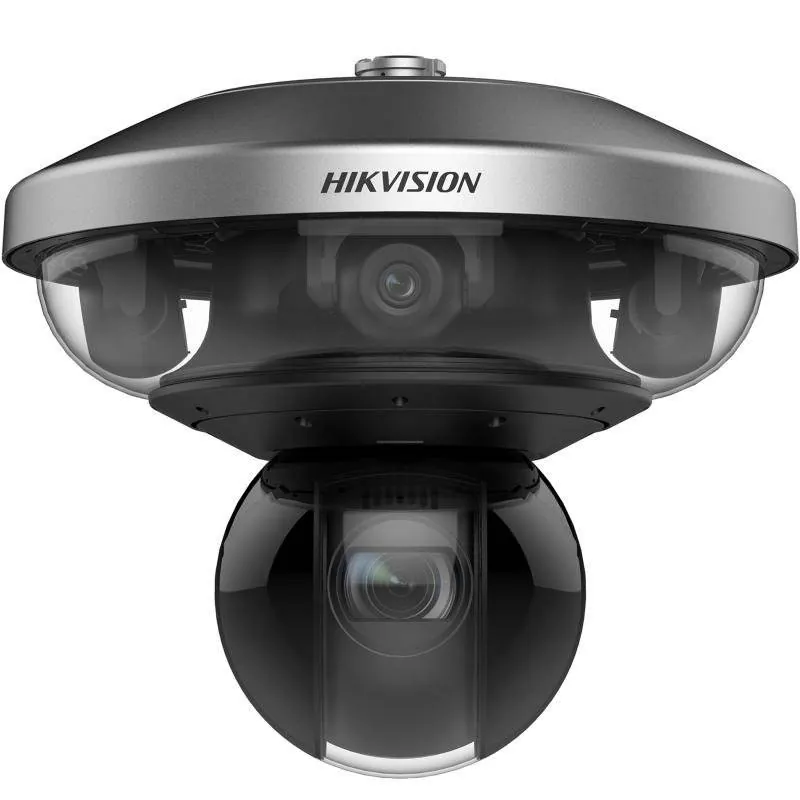 Camara IP PTZ Hikvision DS-2DP7D436IXG1-LEF(Y)/416, Resolucion 4MP x 4 lentes, Cobertura 360°, IP67 1