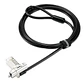 Cable de Seguridad Kensington Universal 3 en 1 con Llave para Notebook Nano K-Slot - Miniatura 1