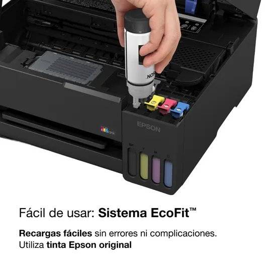 Impresora multifuncional Epson EcoTank L3310, Inyeccion de tinta, Hasta 33 PPM, A4, Carta, USB 2.0 4