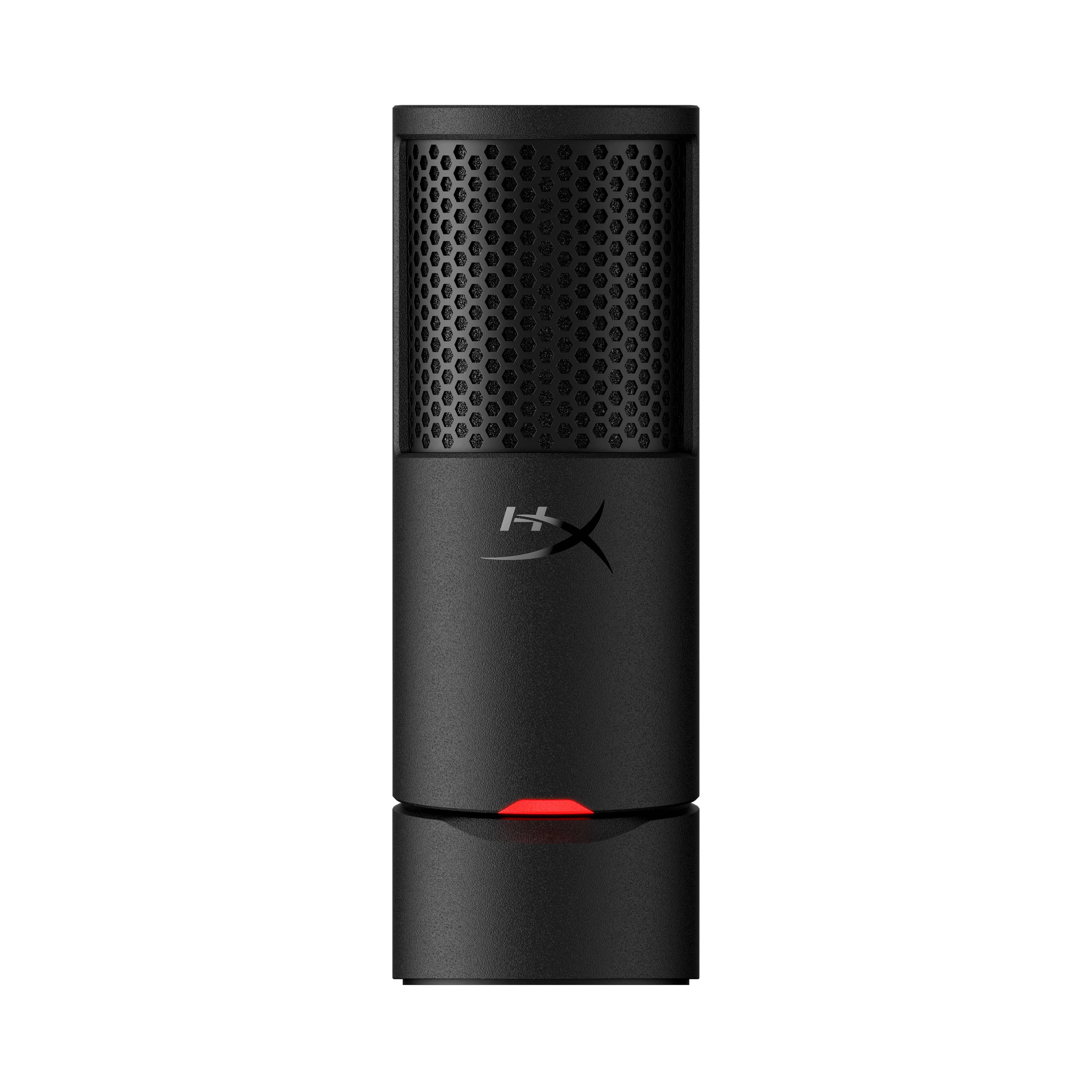 Microfono HyperX SoloCast 2, Base para escritorio, Plug & Play, Boton de silenciador, USB 2