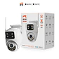 Cámara Inteligente para Exterior Nexxt Solutions NHC-OP30DL, Wi-Fi 2.4/5GHz, 2K, Doble Lente PTZ - Miniatura 1
