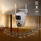 Cámara Inteligente para Exterior Nexxt Solutions NHC-OP30DL, Wi-Fi 2.4/5GHz, 2K, Doble Lente PTZ - Miniatura 2