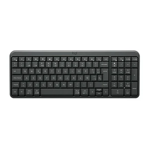 Teclado Inalámbrico Logitech K250, Bluetooth, Numérico, Pilas, Grafito