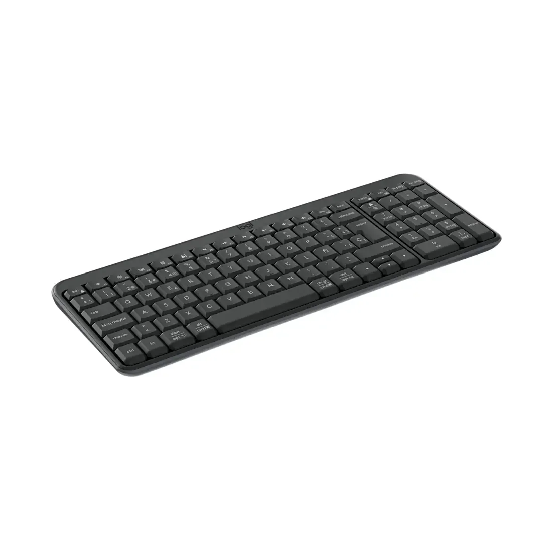 Teclado Inalámbrico Logitech K250, Bluetooth, Numérico, Pilas, Grafito 3