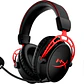 Audífonos Gamer HyperX Cloud Alpha Wireless, 2.4GHz, Audio Espacial DTS, Red - Miniatura 2