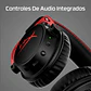 Audífonos Gamer HyperX Cloud Alpha Wireless, 2.4GHz, Audio Espacial DTS, Red - Miniatura 9