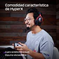 Audífonos Gamer HyperX Cloud Alpha Wireless, 2.4GHz, Audio Espacial DTS, Red - Miniatura 10
