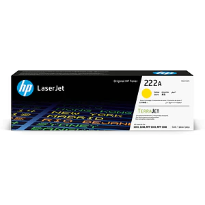 Cartucho de Tóner Original HP 222A Yellow LaserJet – Impresión Precisa y Confiable