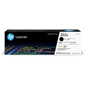 Cartucho de Tóner Original HP 222A Negro (W2220A), Rendimiento Hasta 1.300 páginas