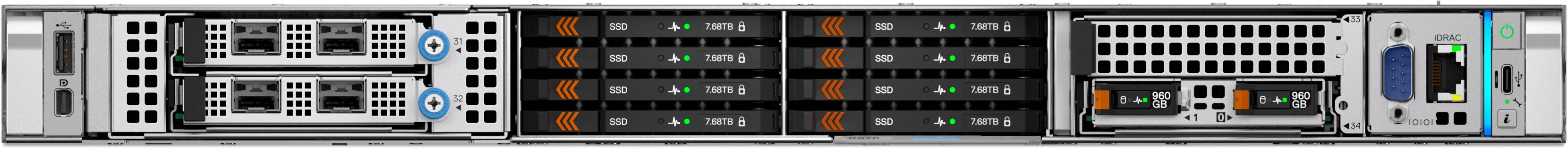 R470 + 6511P + 4x 32GB + 480GB SSD + H96 3