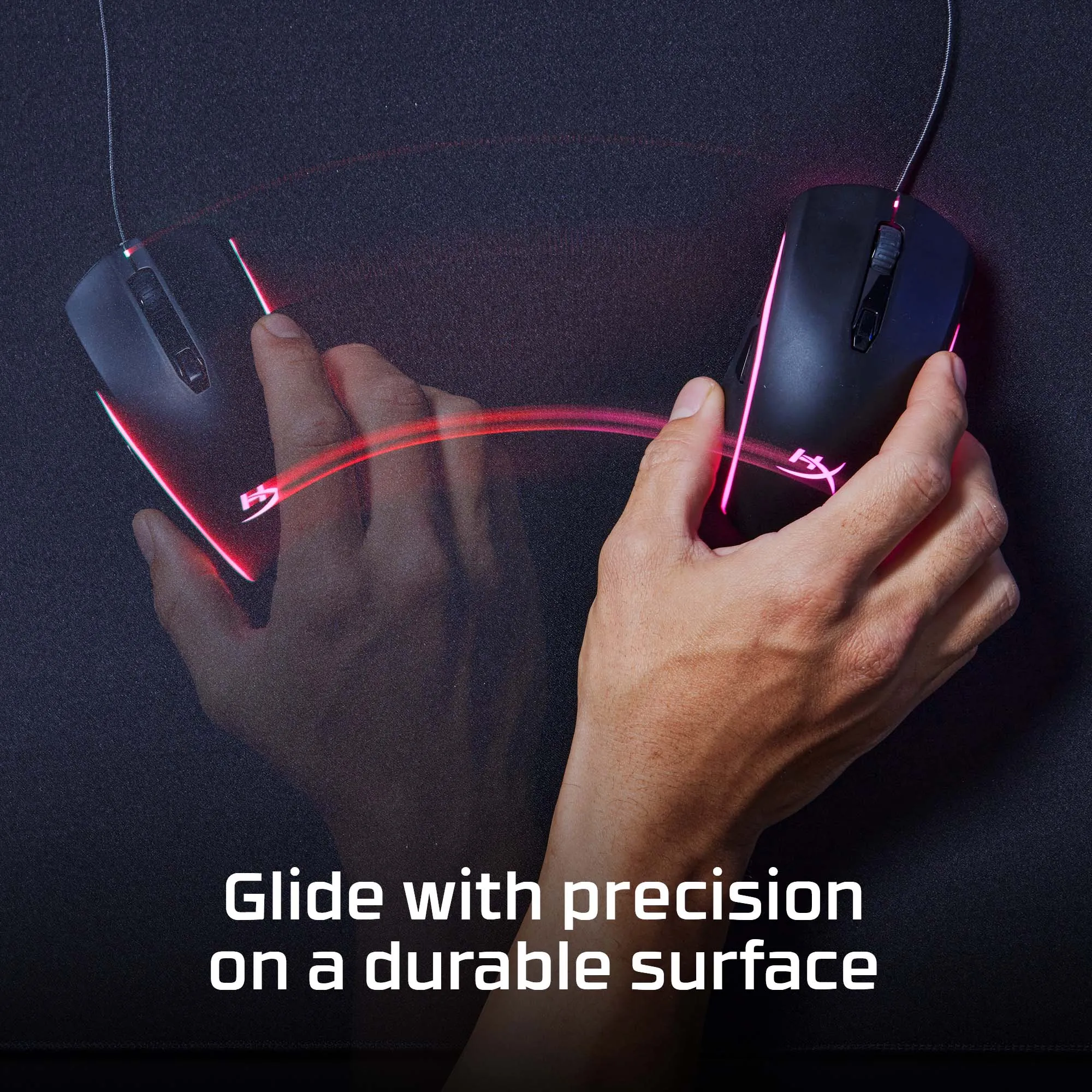 Mouse Pad Gamer HyperX Pulsefire Mat, Tamaño XL 90 x 42 cm, Espesor 3 mm, Negro 4