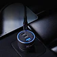 Adaptador auto Klip Xtreme 60W – 2×USB-C, 1×USB-A, carga rápida dispositivos móviles - Miniatura 9