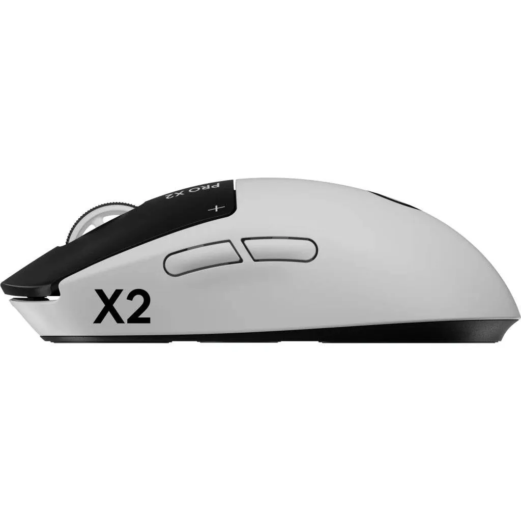 Mouse Gamer Inalámbrico Logitech G PRO X2 SuperStrike, Sens. HERO 2, 44K DPI, LIGHTSPEED, Eclipse 5