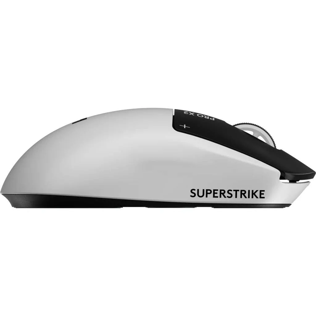 Mouse Gamer Inalámbrico Logitech G PRO X2 SuperStrike, Sens. HERO 2, 44K DPI, LIGHTSPEED, Eclipse 6