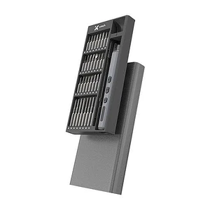 Kit Destornillador Eléctrico Xtech XTA-821, 68 en 1, 64 Puntas S2, USB-C, Recargable