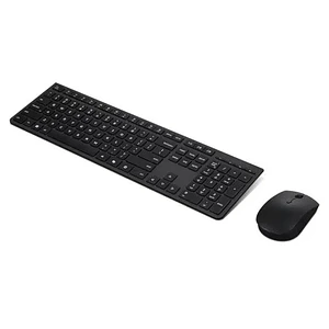 Combo Mouse y Teclado Lenovo 4X31R64337 Inalambrico, Recargable, Hasta 3 meses, BT, RF 2.4 GHz