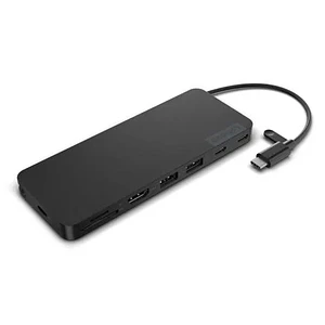 Docking Station Lenovo USB-C Slim Travel Dock, HDMI 2.1 4K 60Hz, USB-A 3.2, 2x USB-C 3.2, MIcroSD