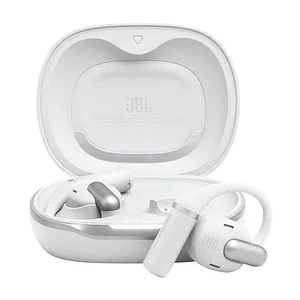 Audífonos JBL Sense Pro, True Wireless Open-Ear, Bluetooth 6.0, Hasta 38 Horas, IP54, Blanco