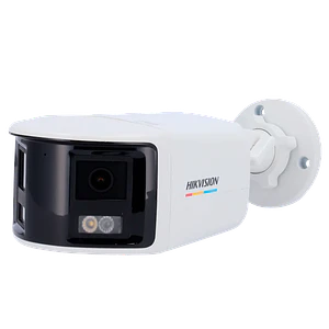 Cámara de Vigilancia bullet 6MP 180 grados Hikvision DS-2CD1T67G2HP-LIUF/SRB, ColorVu, IP67
