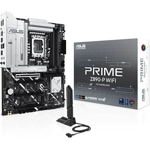 Placa Madre ASUS PRIME Z890-P WIFI, LGA1851, 4x DDR5, HDMI, DP, Thunderbolt 4, Wi-Fi7, ATX
