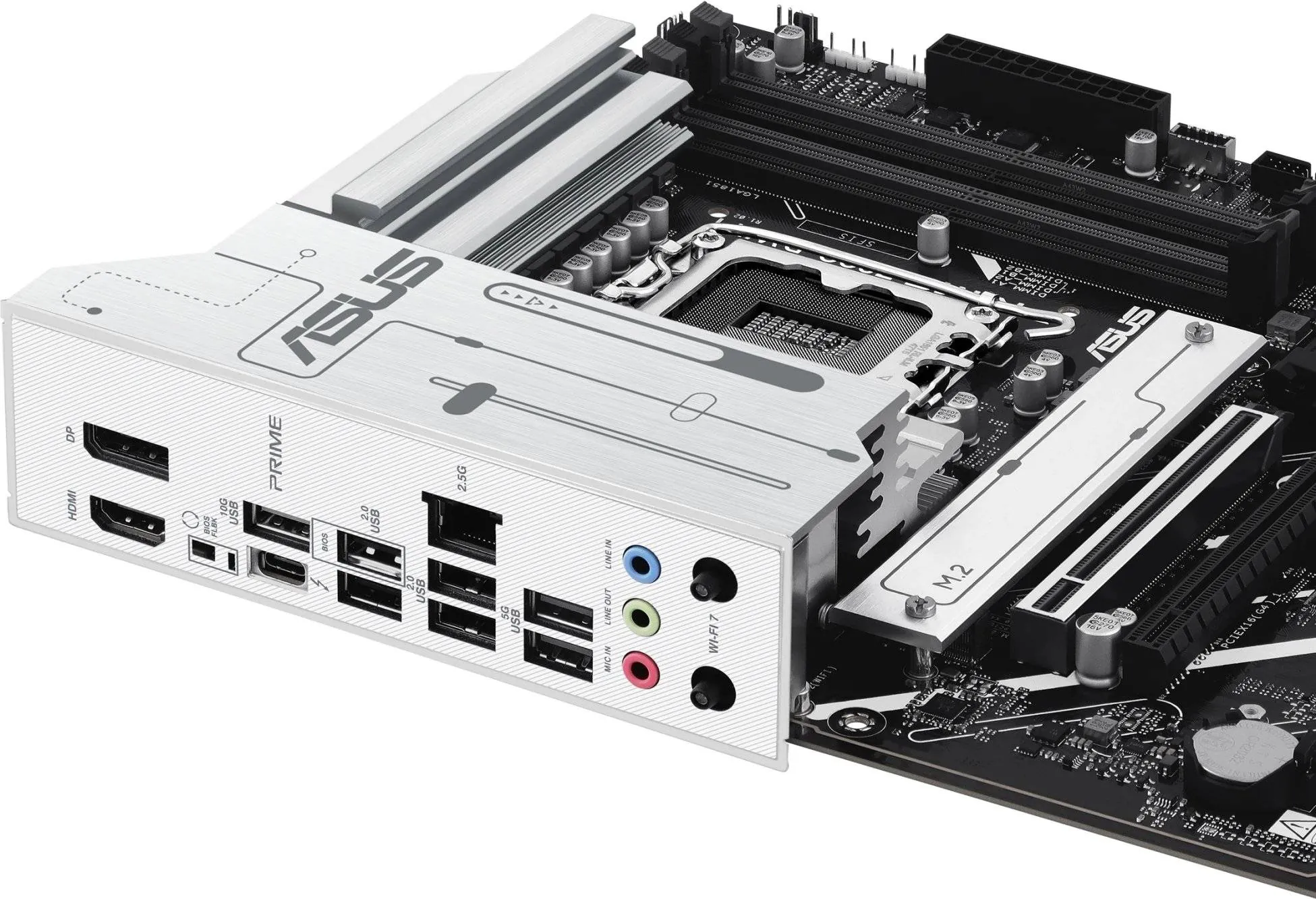 Placa Madre ASUS PRIME Z890-P WIFI, LGA1851, 4x DDR5, HDMI, DP, Thunderbolt 4, Wi-Fi7, ATX 5
