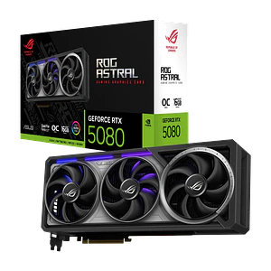 Tarjeta de Video ASUS ROG Astral Nvidia GeForce RTX 5080 OC, 16GB GDDR7, 256-bit, PCIe 5.0
