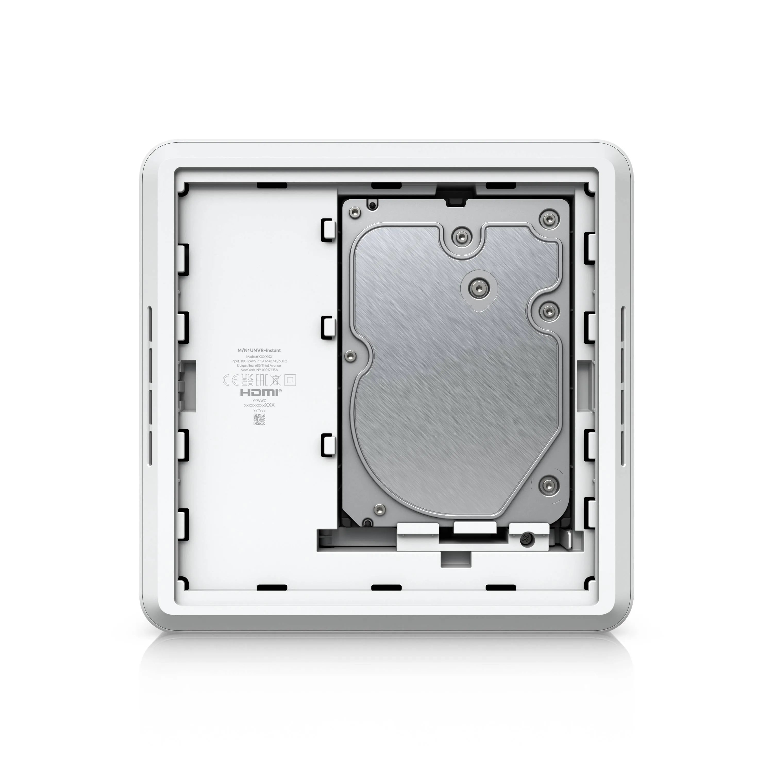 Grabador de Video Ubiquiti UNVR Instant NVR 6 PoE 40W HDMI UniFi Protect 8