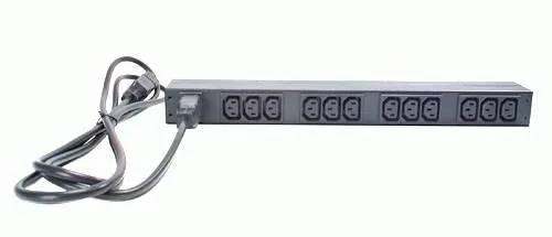 Rack PDU, Basic, 1U, 16 A, 208/230 V, (12) C13 2