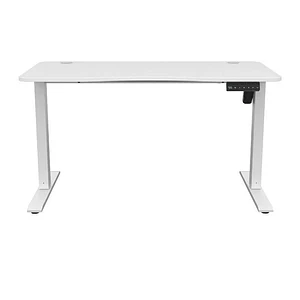Escritorio Eléctrico Xtech XTF-CD211, Ajustable en Altura con perfiles, 120 × 60 cm, Blanco,