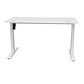Escritorio Eléctrico Xtech XTF-CD211, Ajustable en Altura con perfiles, 120 × 60 cm, Blanco, - Miniatura 2
