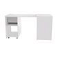 Escritorio Plegable Xtech XTF-CD210, Expandible con Cajón, Repisa y Ruedas, Blanco, 140 x 60 cm - Miniatura 2