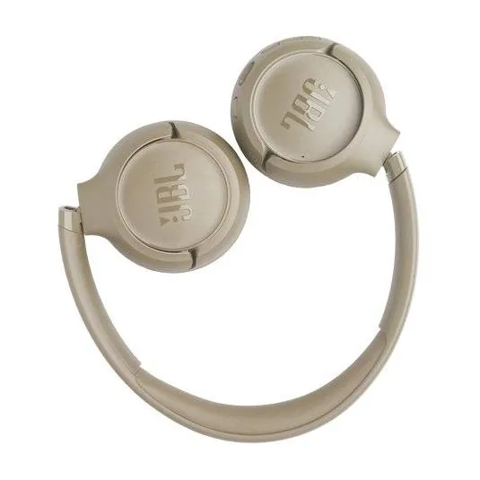Audífonos Bluetooth JBL Tune 530BT On-Ear, Hasta 76 Hrs de reproduccion, JBL puse Bass, Beige 3
